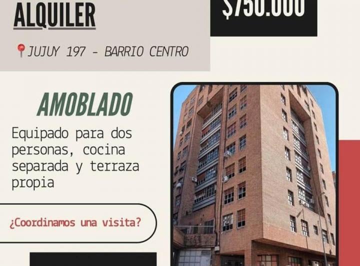 Departamento · 50m² · 2 Ambientes