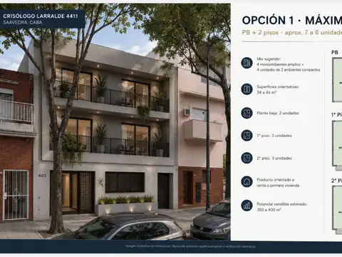 Terreno en Venta en Saavedra, CABA