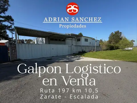 Galpón en Venta en Escalada, Partido de Zárate