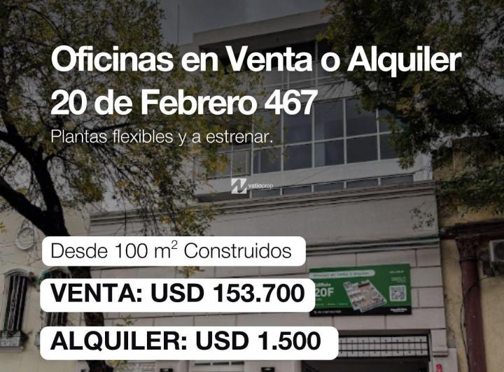Oficina comercial · 100m² · 4 Ambientes