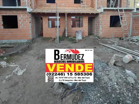 Casa en Venta en Mar del Tuyu, Partido de La Costa