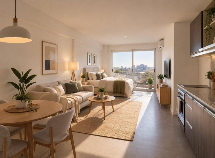 Departamento · 33m² · 1 Ambiente