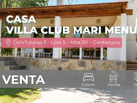 Casa en Venta en Centenario, Confluencia
