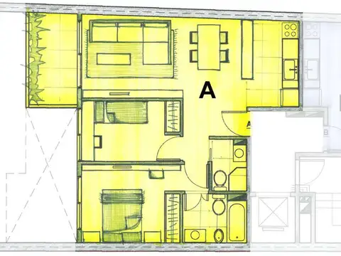Departamento en Alquiler en Caballito, CABA