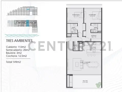 Departamento en Venta en Tigre Centro, Partido de Tigre