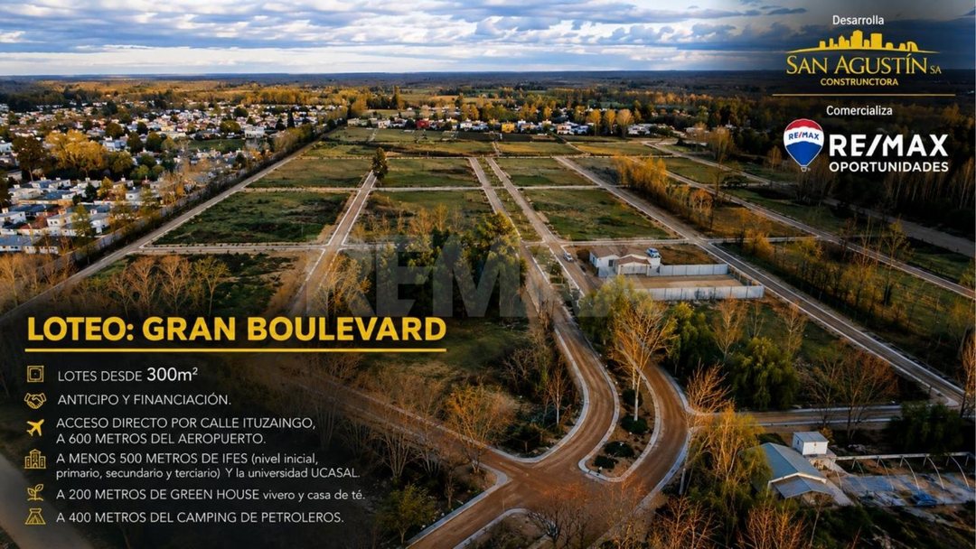 LOTE 300 M2 EN VENTA GRAND BOULEVARD NEUQUEN