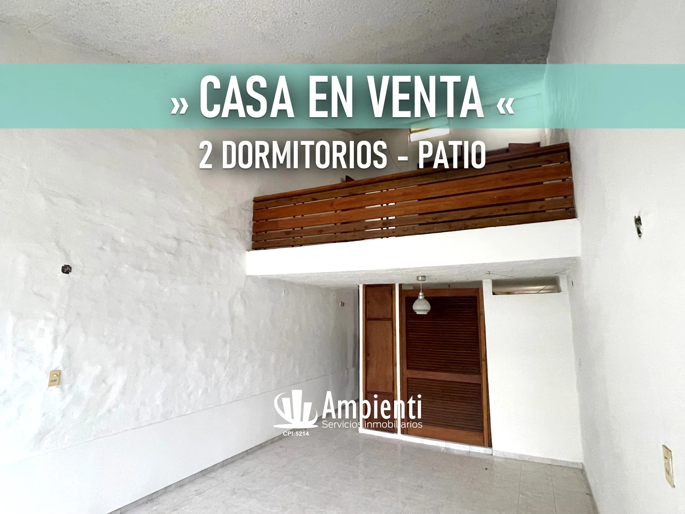 Oportunidad Casa 2 Dorm. - Para Vivienda U Oficina