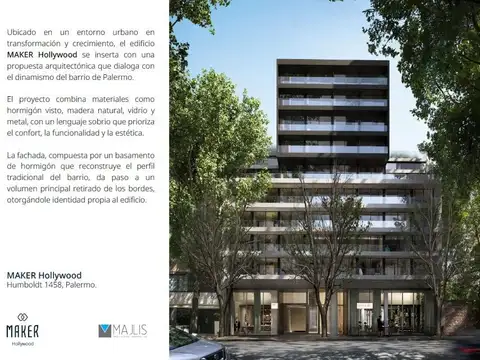 Departamento en Venta en Palermo Hollywood, Palermo