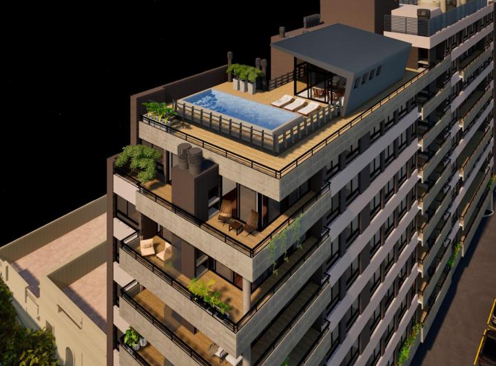 Departamento · 43m² · 2 Ambientes