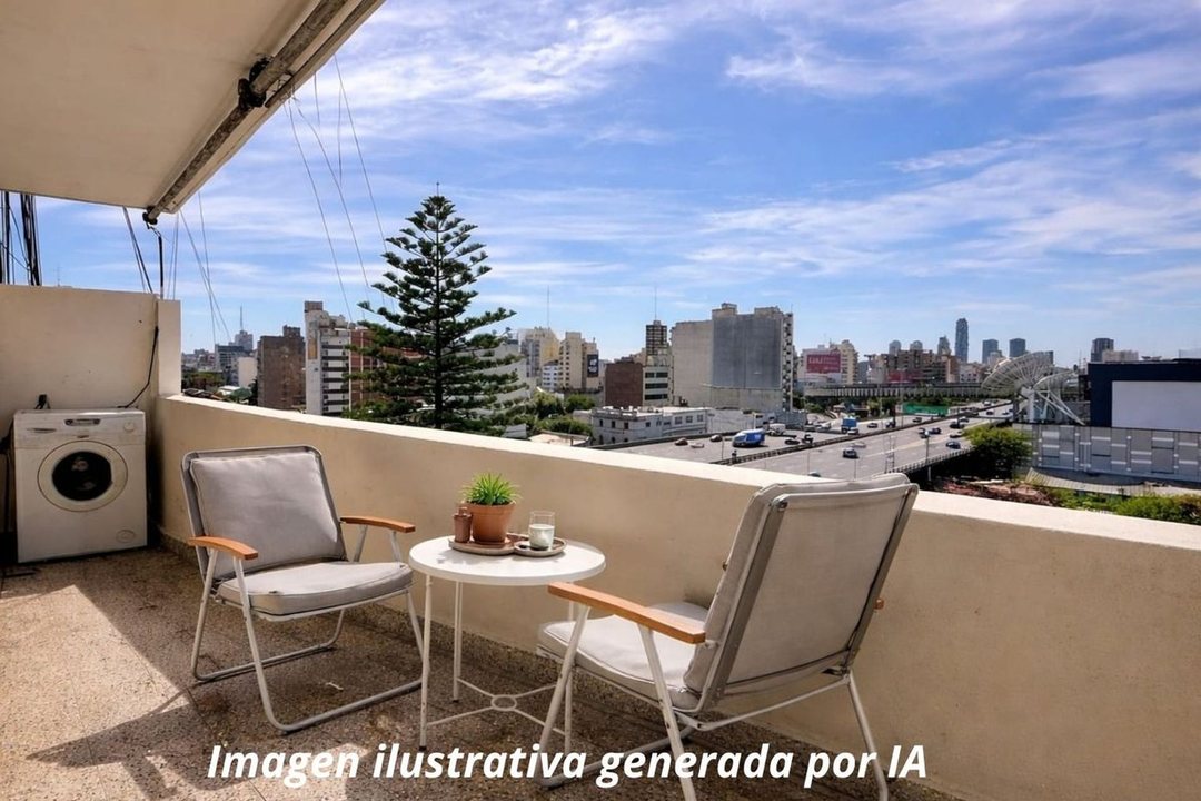 VENTA 2 AMBIENTES CONSTITUCION BALCON MUY LUMINOSO