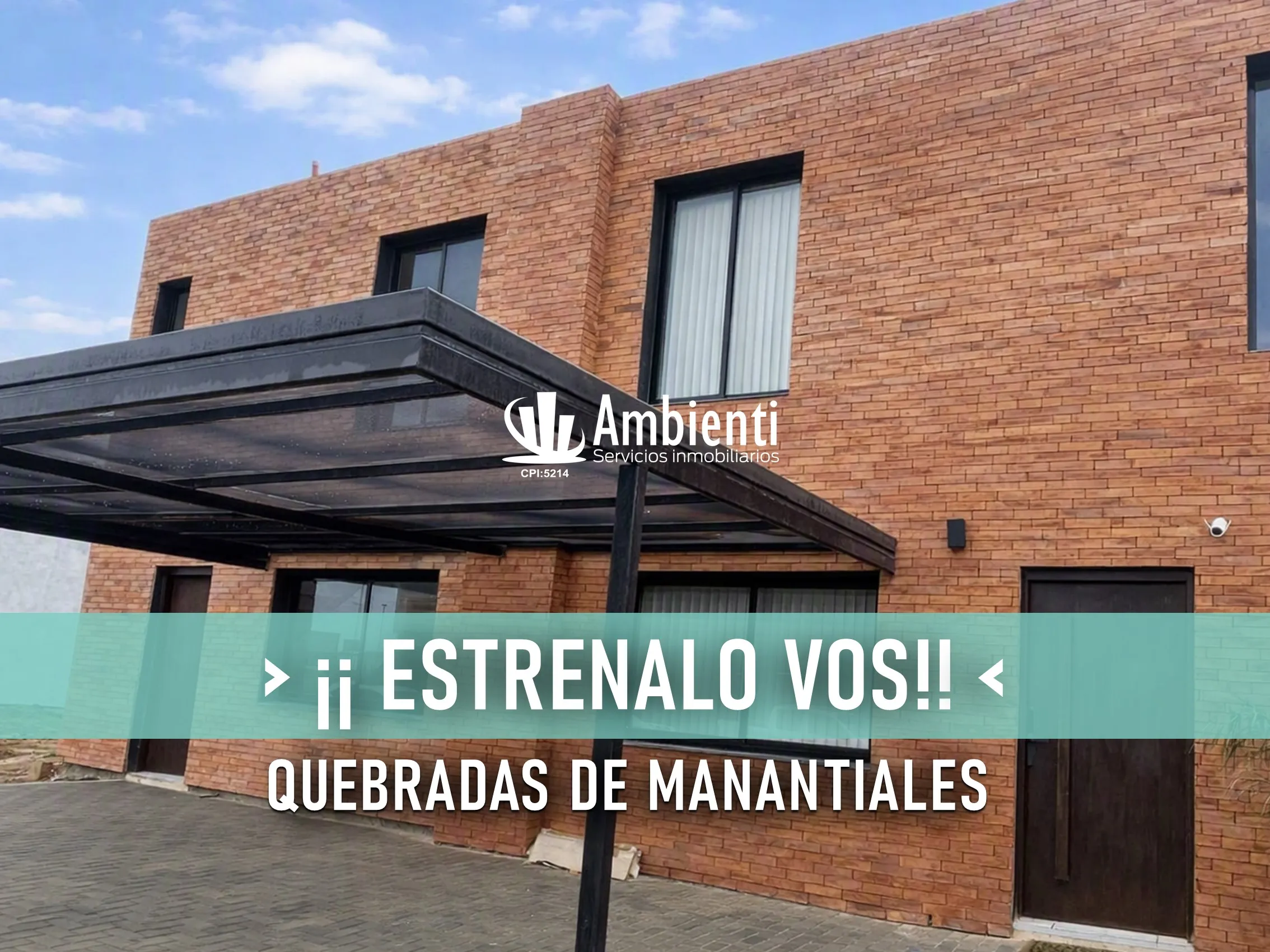 Estrenalo Vos! Calidad + Precio - Manantiales
