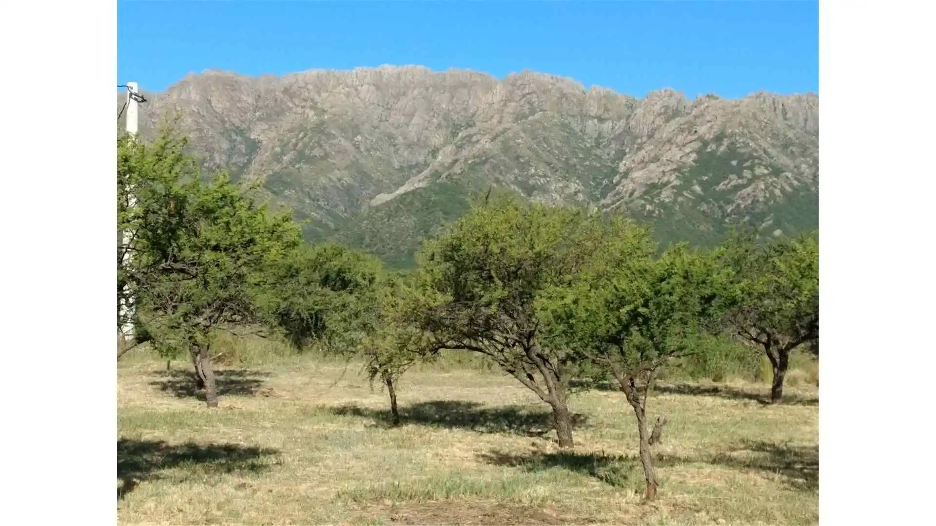 Lote 1100 mts Un verdadero mirador natural a las Sierras!!!
