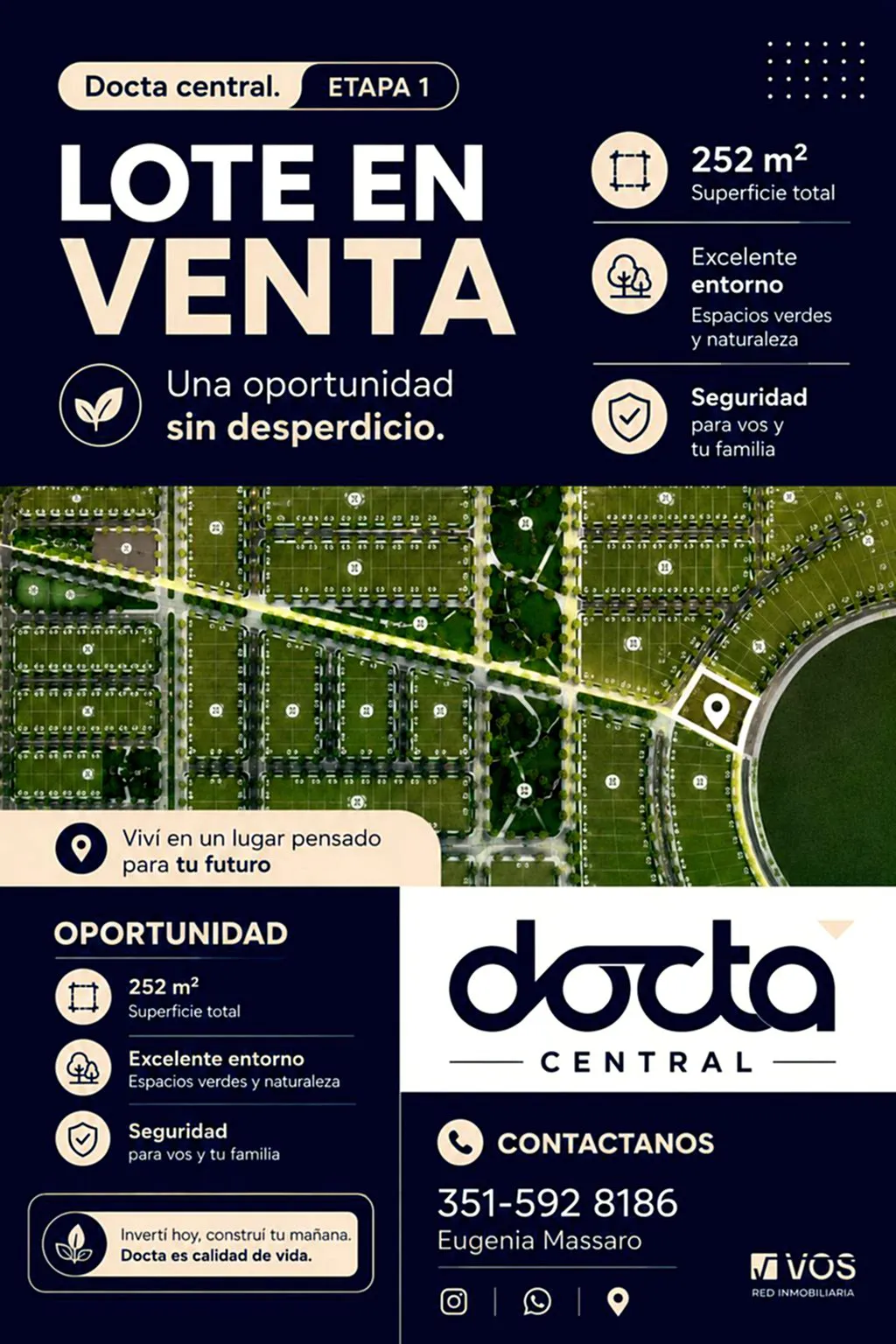 Lote Docta central - Malagueño.