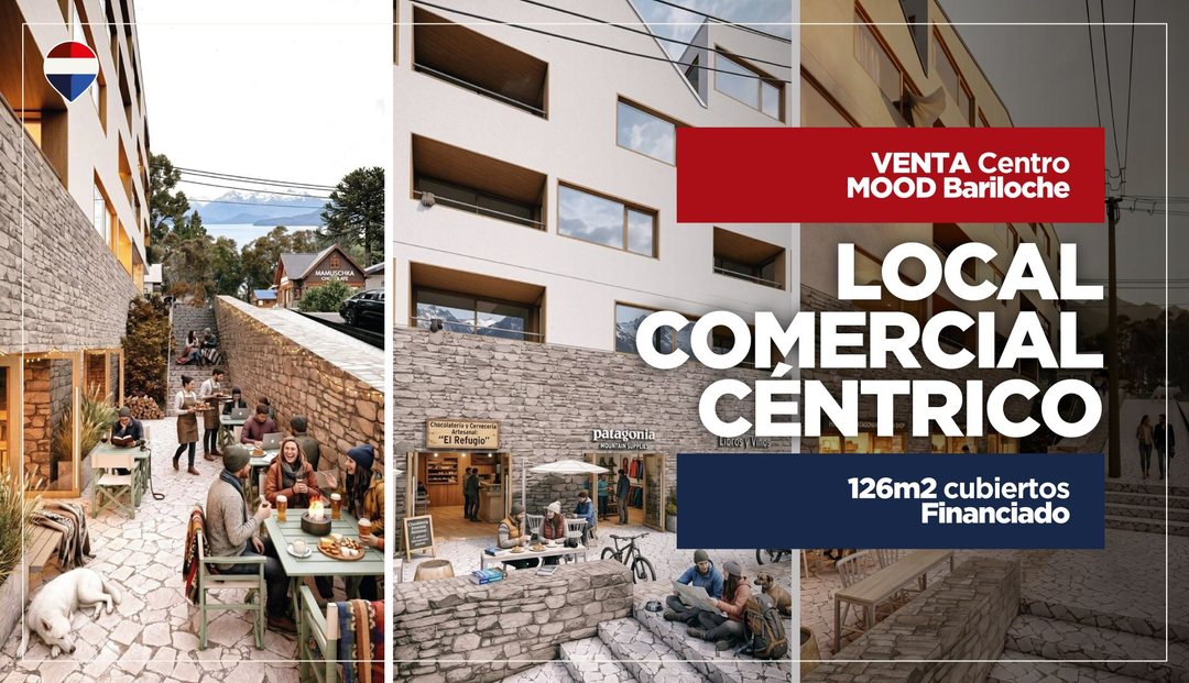 Local Comercial 126m2 en MOOD S. C. de Bariloche