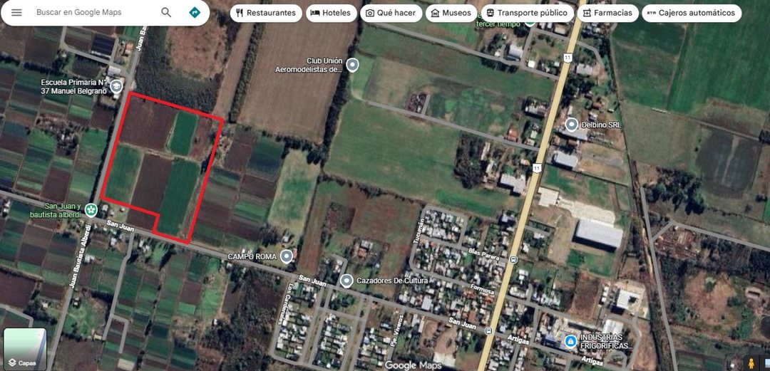VENTA DE GRAN TERRENO DE 6 HECTÁREAS