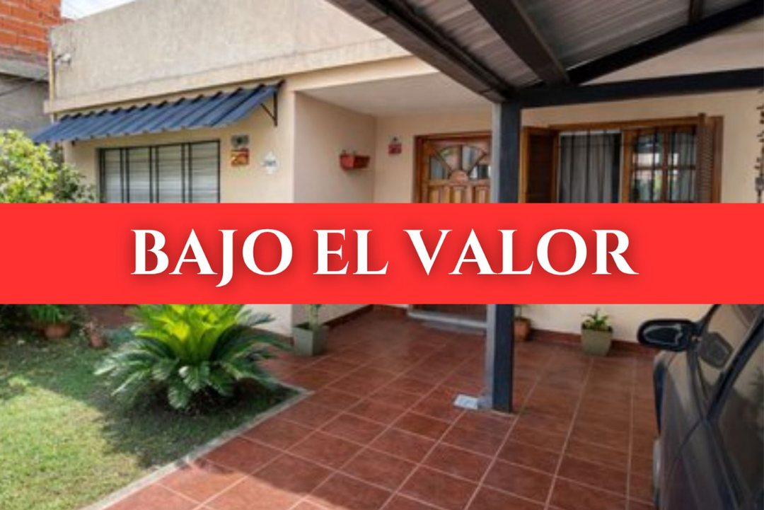 VENTA CASA 3 AMBIENTES C/COCHERA + DEPARTAMENTO