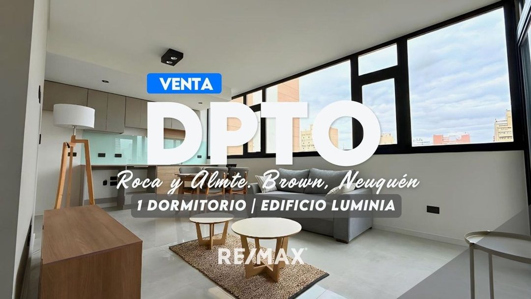 VENTA DPTO 1 DORMITORIO - EDIFICIO LUMINIA
