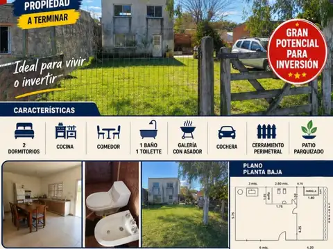 Casa en Venta en Cayasta, Garay