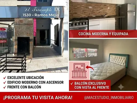 Departamento en Alquiler en Ramos Mejía, Partido de La Matanza