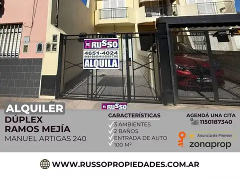 Departamento en Alquiler en Ramos Mejía, Partido de La Matanza