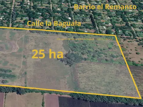 Campo en Venta en El Remanso, Countries y Barrios Cerrados en Exaltación de la Cruz
