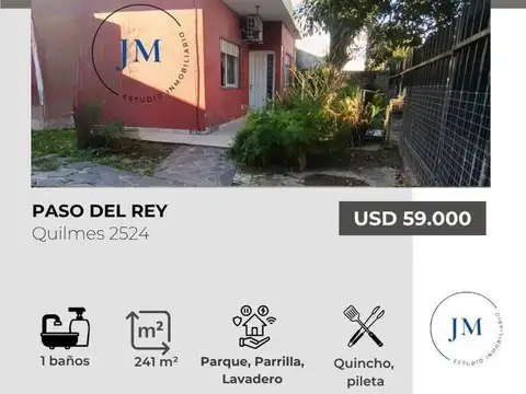 Casa en Venta en Paso del Rey, Partido de Moreno