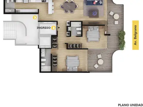 Departamento en Venta en Centro, Rosario