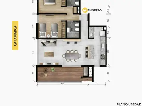 Departamento en Venta en Granadero Baigorria, Rosario