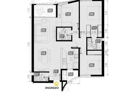 Departamento en Venta en Centro, Rosario