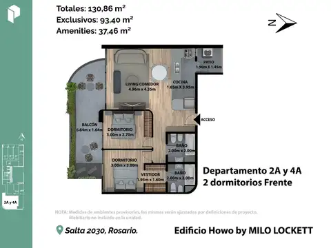 Departamento en Venta en Centro, Rosario