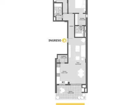 Departamento en Venta en Centro, Rosario