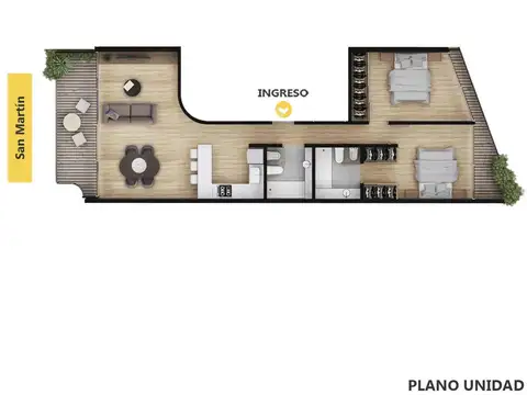Departamento en Venta en Centro, Rosario