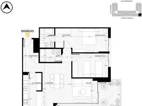 Departamento en Venta en Refinerias, Rosario
