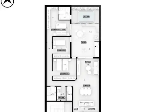 Departamento en Venta en Centro, Rosario