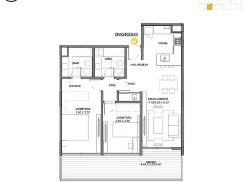 Departamento en Venta en Pichincha, Rosario