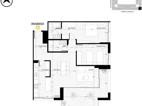 Departamento en Venta en Refinerias, Rosario