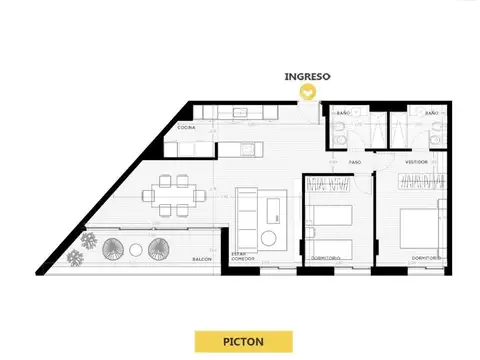 Departamento en Venta en Funes, Rosario