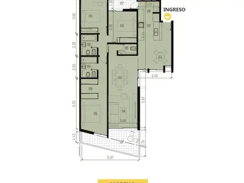 Departamento en Venta en Centro, Rosario