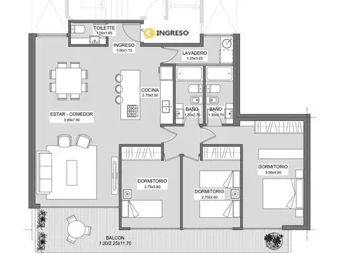 Departamento en Venta en Rosario, Santa Fe