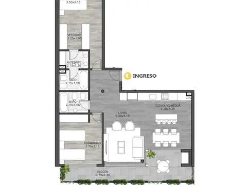Departamento en Venta en Rosario, Santa Fe