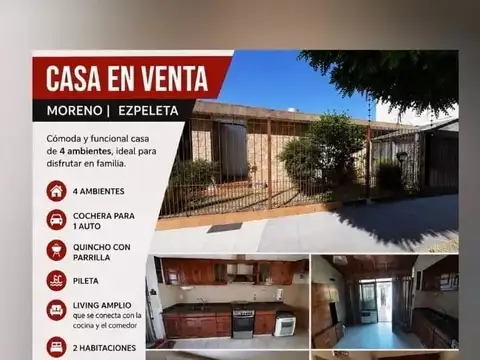 Casa en Venta en Ezpeleta Este, Partido de Quilmes