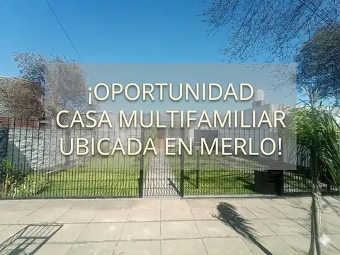 Casa en Venta en Merlo, Partido de Merlo