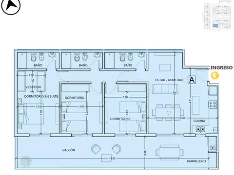 Departamento en Venta en Funes, Rosario