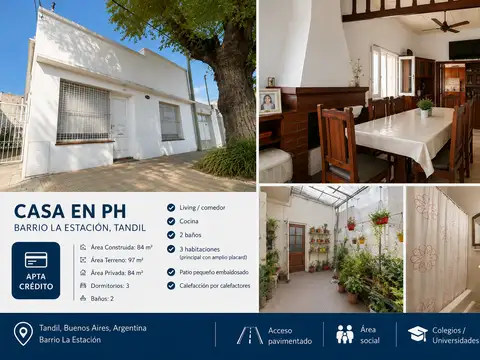 Casa en Venta en Tandil, Partido de Tandil