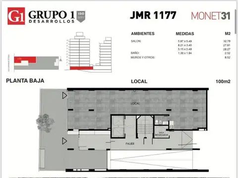 Departamento en Venta en Martin, Rosario