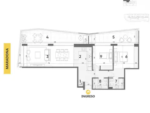 Departamento en Venta en Funes, Rosario