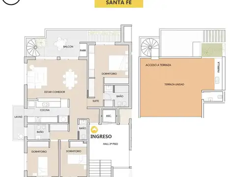 Departamento en Venta en Funes, Rosario