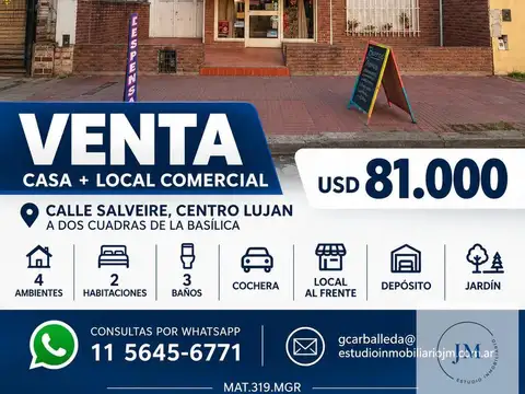 Casa en Venta en Luján, Partido de Luján