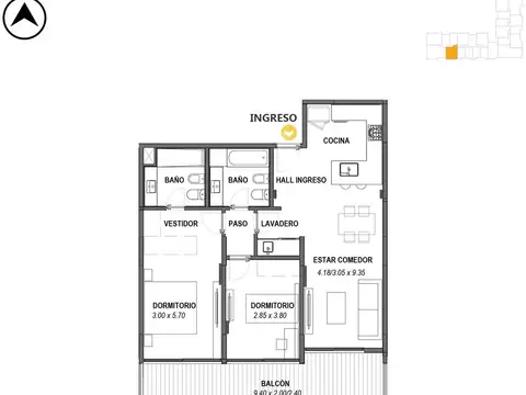 Departamento en Venta en Pichincha, Rosario