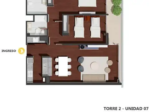 Departamento en Venta en Pichincha, Rosario